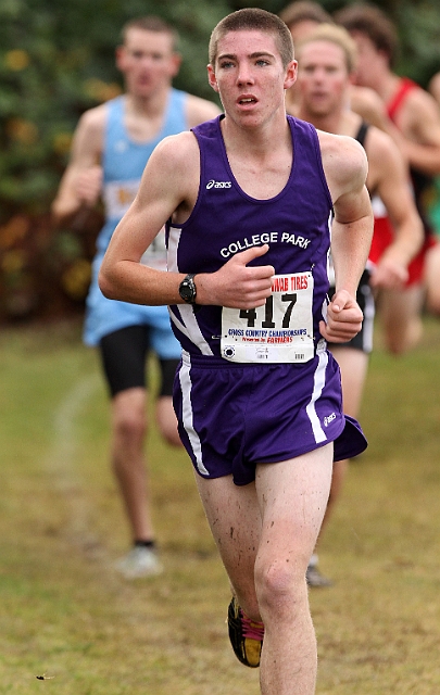 2010NCSXC BD1-1959.JPG - 2010 North Coast Section Cross Country Championships, Hayward High School, Hayward, California